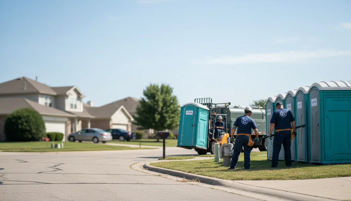 Porta Potty Rental in Avon Lake, OH near me